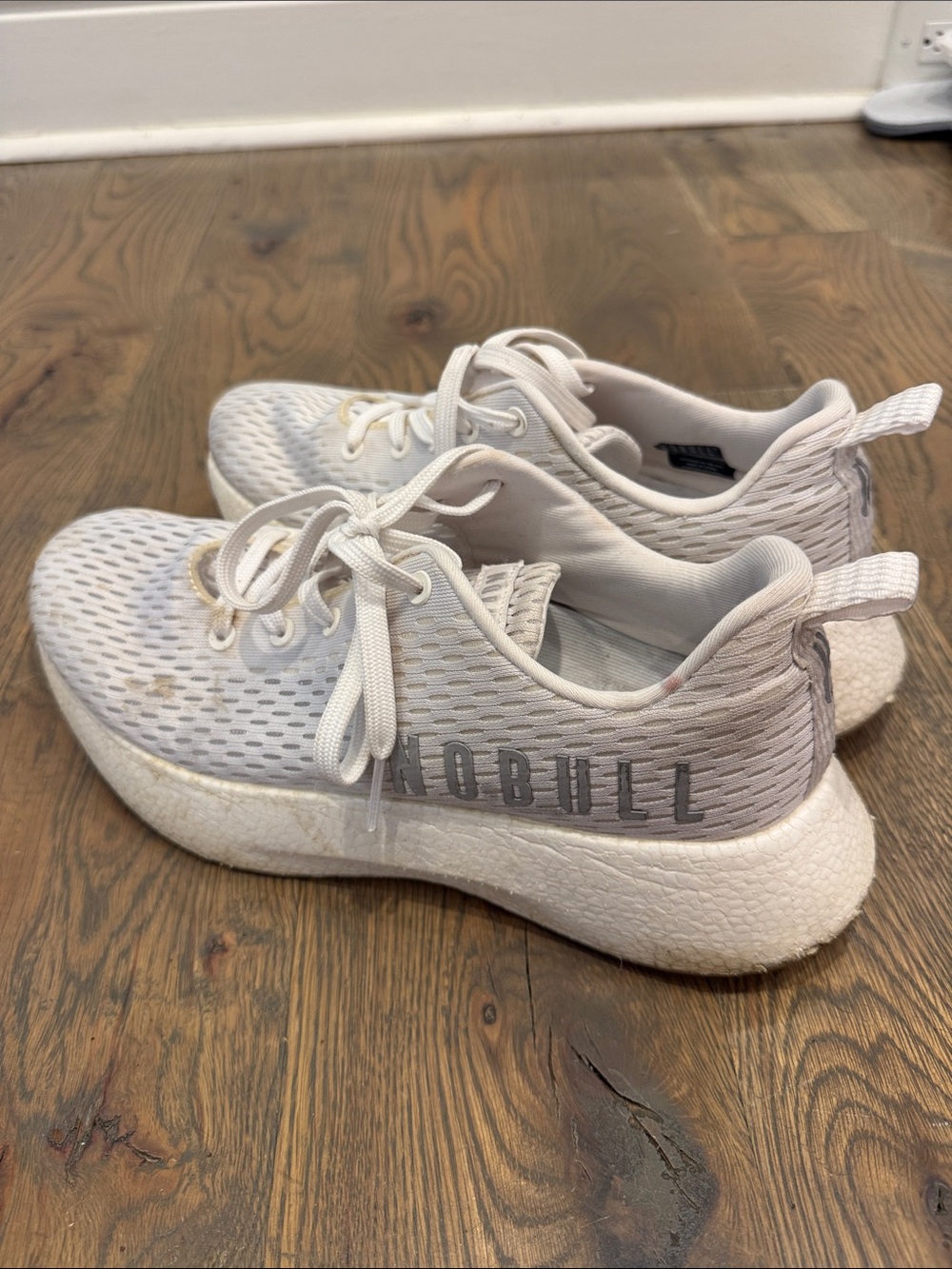 NOBULL White Mesh Athletic Trainers